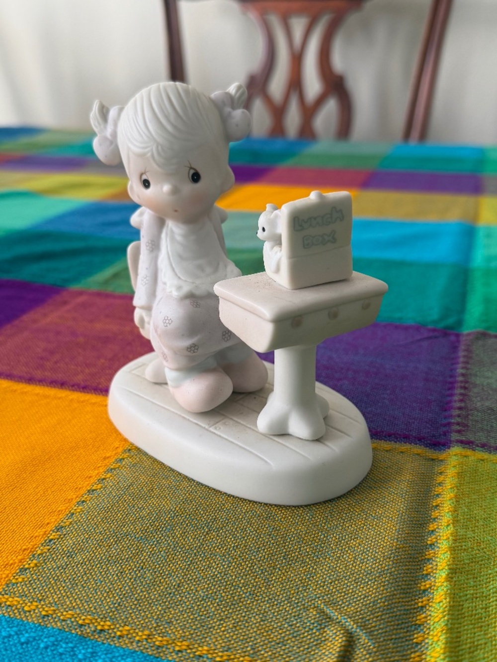 Precious Moments Collectible Figurine "Love is Sharing" 1981